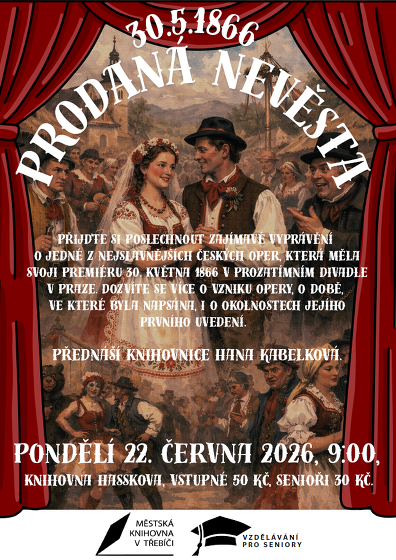 Plakát události Prodaná nevěsta / Hana Kabelková