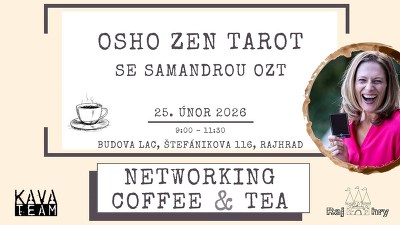 Plakát události Networking Coffee & Tea se Samandrou Ozt