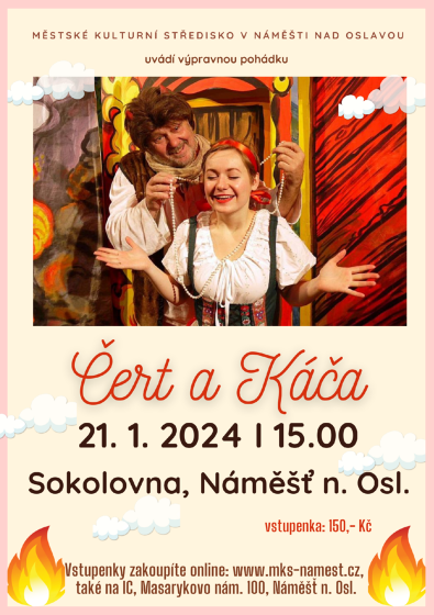 Plakát události Čert a Káča