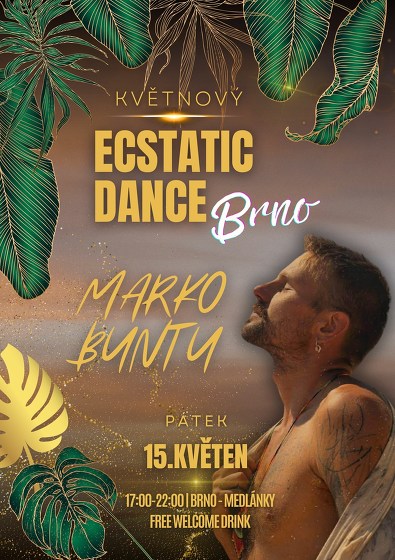 Plakát události DJ MARKO BUNTU | Ecstatic Dance Brno