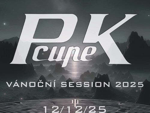 Plakát události PKcupe  „VÁNOČNÍ SESSION 2025“ a Punkevní Jesvyně