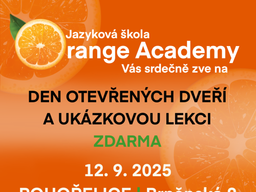 Plakát události Den otevřených dveří a ukázková lekce zdarma