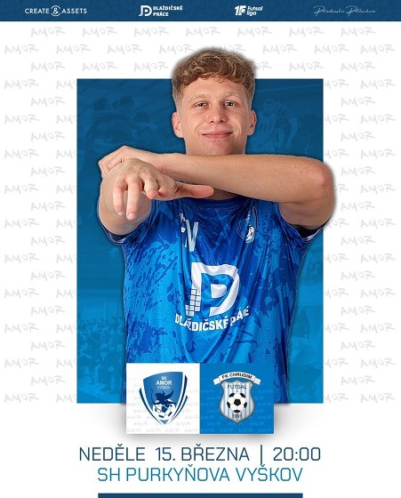 Plakát události Amor Vyškov : FK Chrudim
