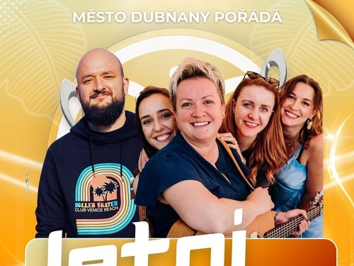 Plakát události LETNÍ NOC - POKÁČ / 4BAB&band / DJ