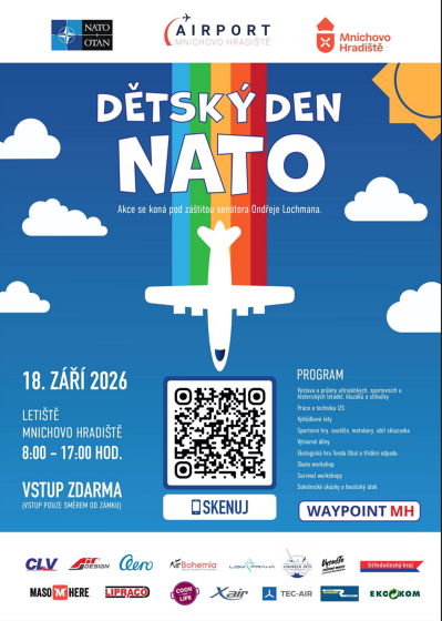 Plakát události Dětský den NATO
