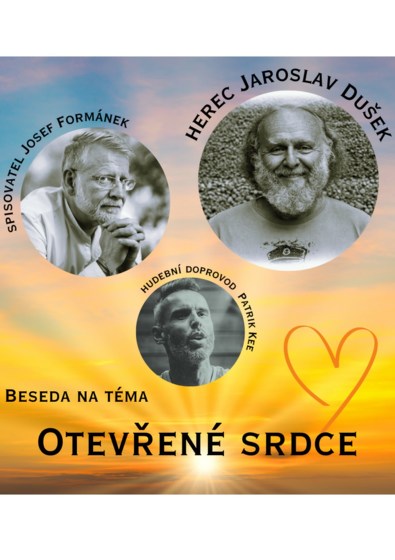 Plakát události Beseda s Jaroslavem Duškem a Josefem Formánkem