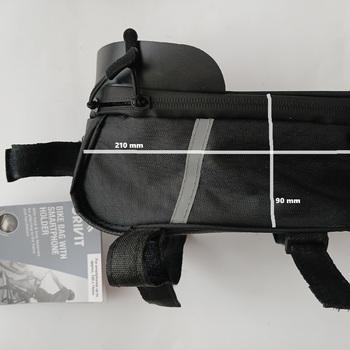 Nová brašna na rám kola s vrchní kapsou na smartphone .