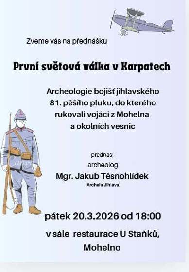 Plakát události První světová válka v Karpatech