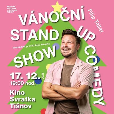 Plakát události Vánoční stand up Filipa Tellera