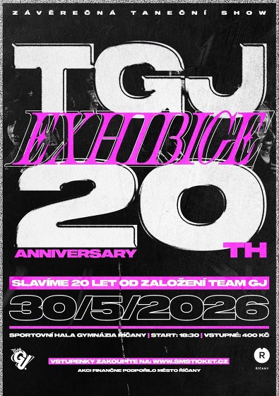 Plakát události TGJ EXHIBICE 2026 | 20TH ANNIVERSARY