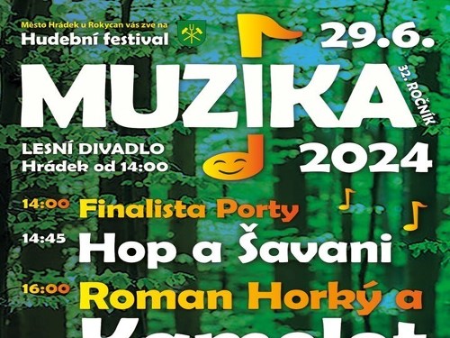 Plakát události Muzika 2024