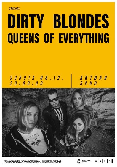 Plakát události Dirty Blondes | Queens Of Everything // ArtBar