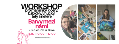 Plakát události Workshop Barvy mezi námi