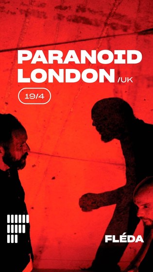 Plakát události Paranoid London
