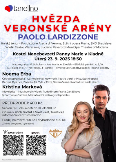Plakát události Hvězda Veronské Arény Paolo Lardizzone