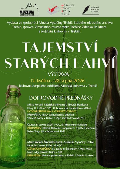 Plakát události Várečné domy v Třebíči / Mgr. Jitka Padrnosová, Ph.D.