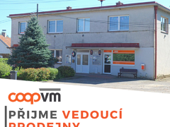 COOP DRUŽSTVO VELKÉ MEZIŘÍČÍ nabízí práci na pozici Vedoucí prodejny Radenice v obci Radenice