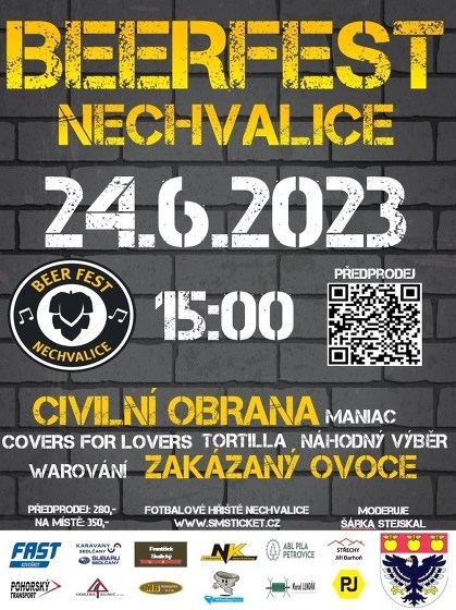 Plakát události Beerfest 2023 Nechvalice