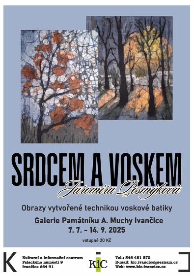 Plakát události Srdcem a voskem - výstava