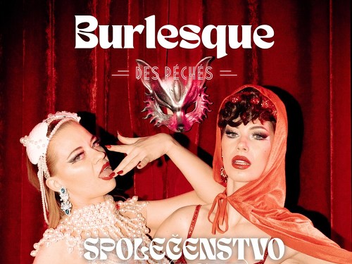 Plakát události Burlesque des Péchés: Společenstvo prs(tenu)