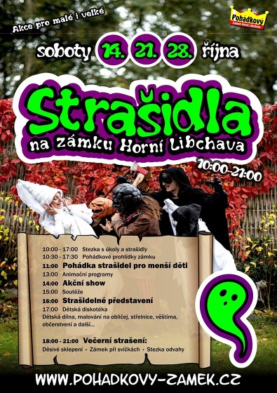 Plakát události Strašidla na zámku