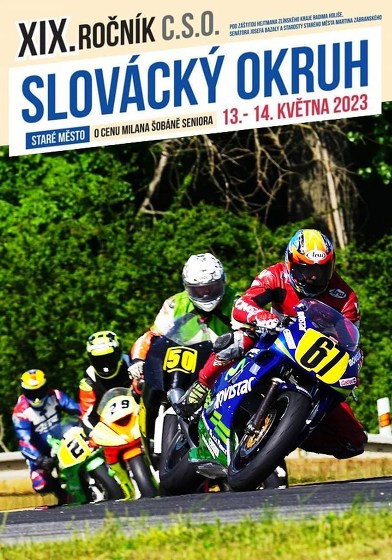 Plakát události Slovácký okruh - O cenu Milana Šobáně seniora XIX. ročník