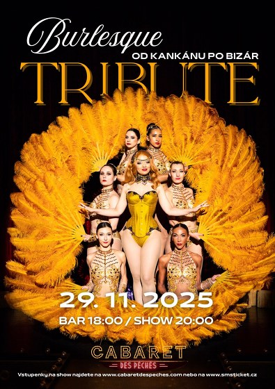 Plakát události Premiéra: Burlesque Tribute: Od kankánu po bizár