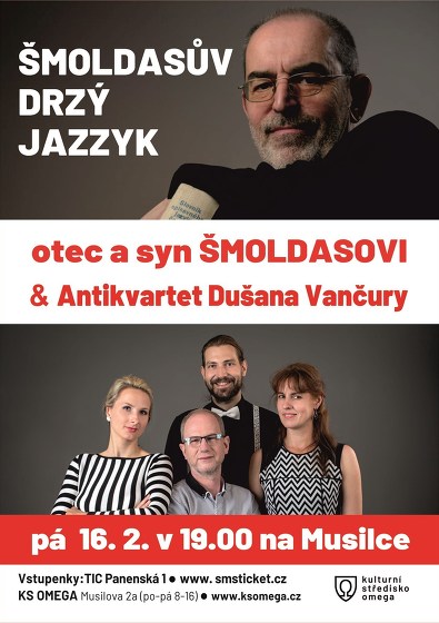Plakát události Šmoldasův drzý jazzyk
