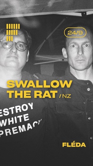 Plakát události Swallow The Rat /NZ