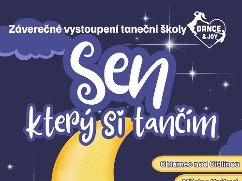 Plakát události Taneční vystoupení Dance&Joy Chlumec nad Cidlinou