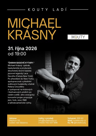 Plakát události Kouty ladí Michael Krásný