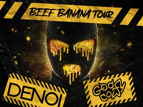 Plakát události Beef Banana Tour - DENOI / Goofy Cow / Janet A