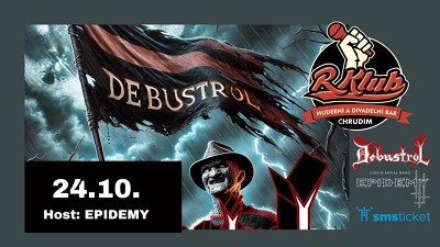 Plakát události Debustrol / host Epidemy - Chrudim