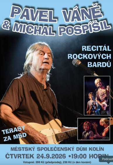 Plakát události Pavel Váně & Michal Pospíšil