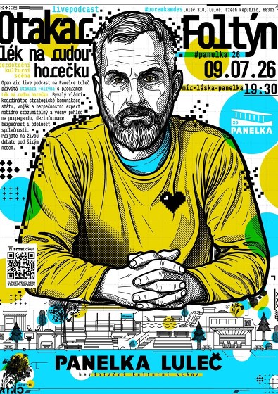 Plakát události Otakar Foltýn (Lék na rudou horečku) na Panelce