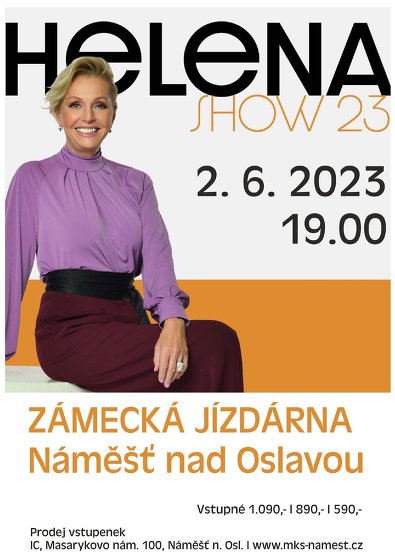Plakát události Helena Vondráčková show