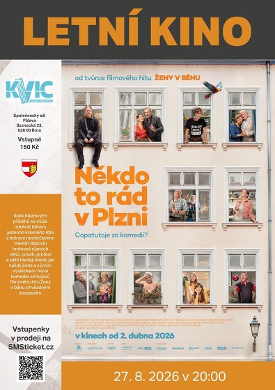 Plakát události Letní kino Vinohrady: Někdo to rád v Plzni