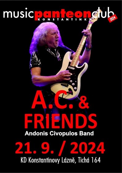 Plakát události A.C. & FRIENDS - Andonis Civopulos Band