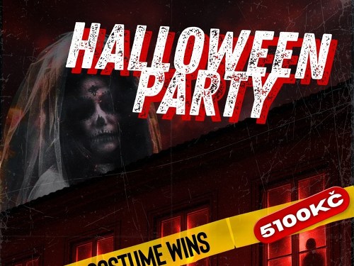 Plakát události Halloween party by Mendelka Parties & EIVB x Fléda club
