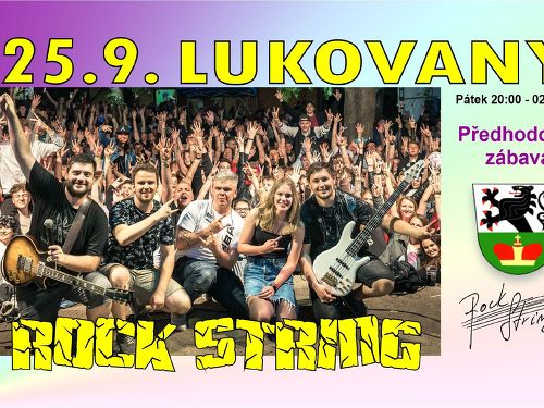 Plakát události Rock String - Předhodová zábava Lukovany