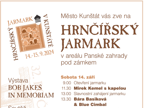 Plakát události Hrnčířský jarmark