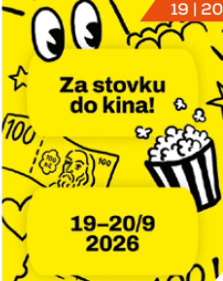 Plakát události Kino za stovku