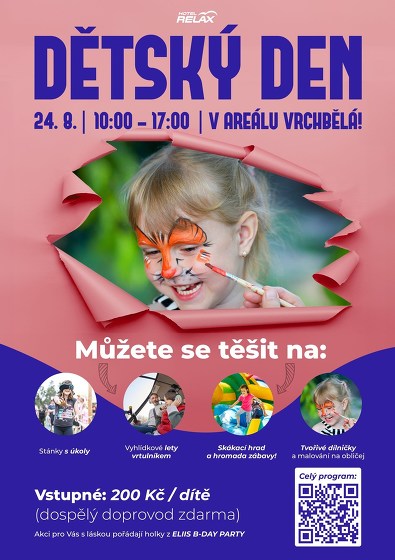 Plakát události Dětský den - Rozloučení s létem