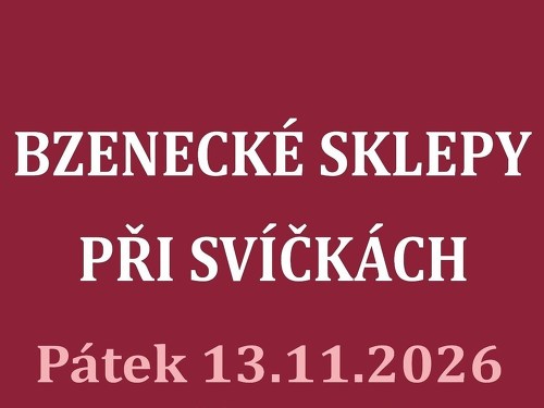 Plakát události Bzenecké sklepy při svíčkách