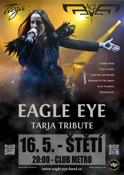 Plakát události Koncert - Eagle Eye - Tarja Tribute