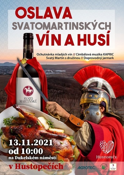 Plakát události Oslava svatomartinských vín a husí 2021