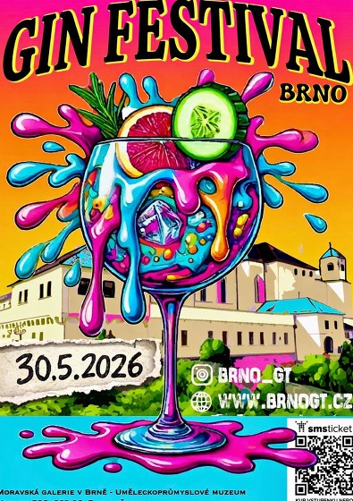 Plakát události GIN FEST - BRNO GT 2026