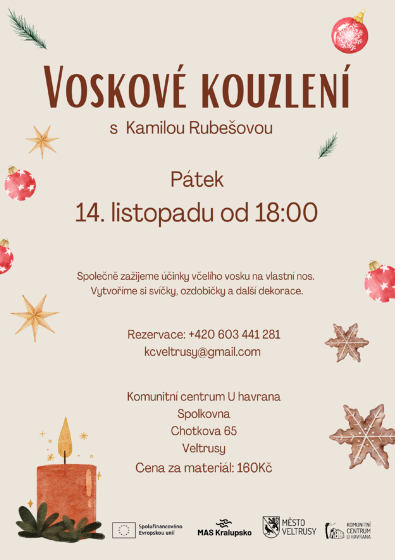 Plakát události Voskové kouzlení