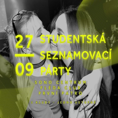 Plakát události Studentská Seznamovací Párty (V.I.P. vstupenky)