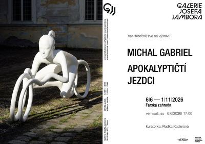 Plakát události Výstav Michal Gabriel Apokalyptičtí jezdci